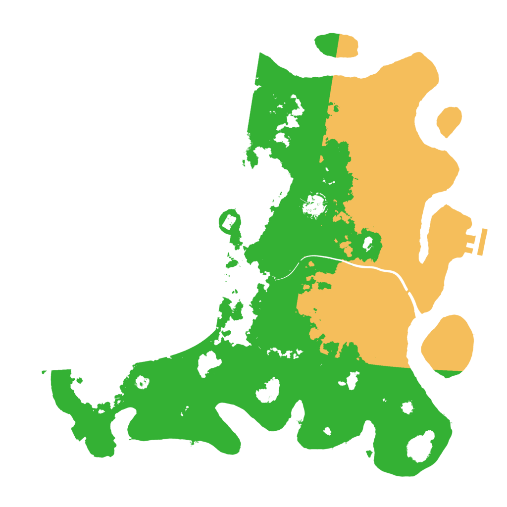 Biome Rust Map: Procedural Map, Size: 3800, Seed: 1528261511