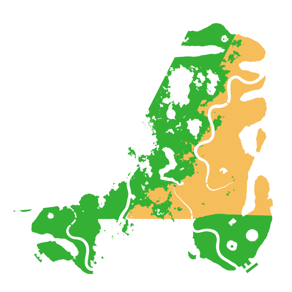 Biome Rust Map: Procedural Map, Size: 4250, Seed: 902094