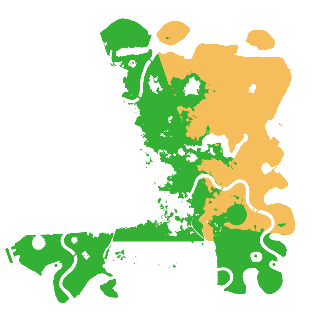Biome Rust Map: Procedural Map, Size: 4250, Seed: 180260668