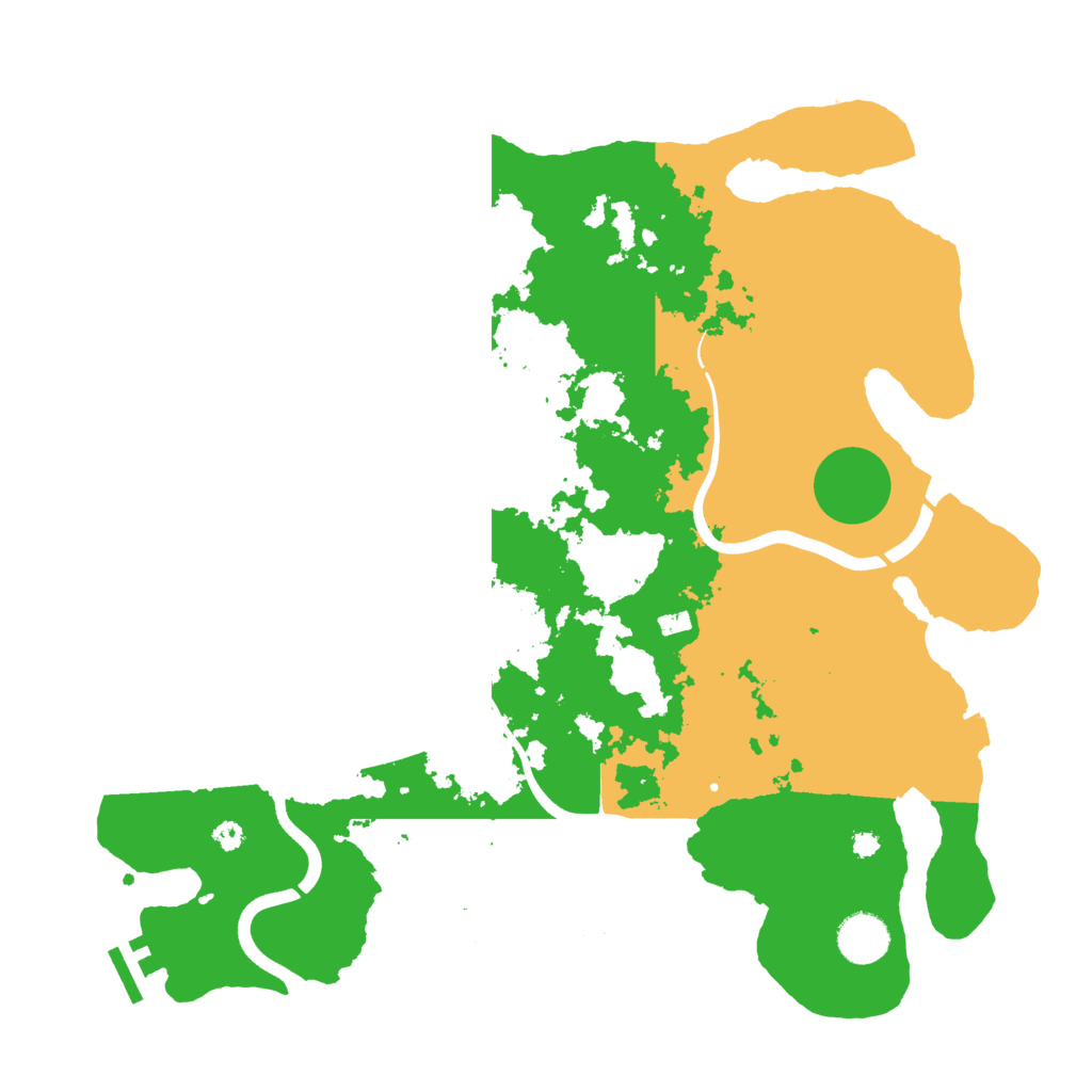 Biome Rust Map: Procedural Map, Size: 3750, Seed: 1018565142