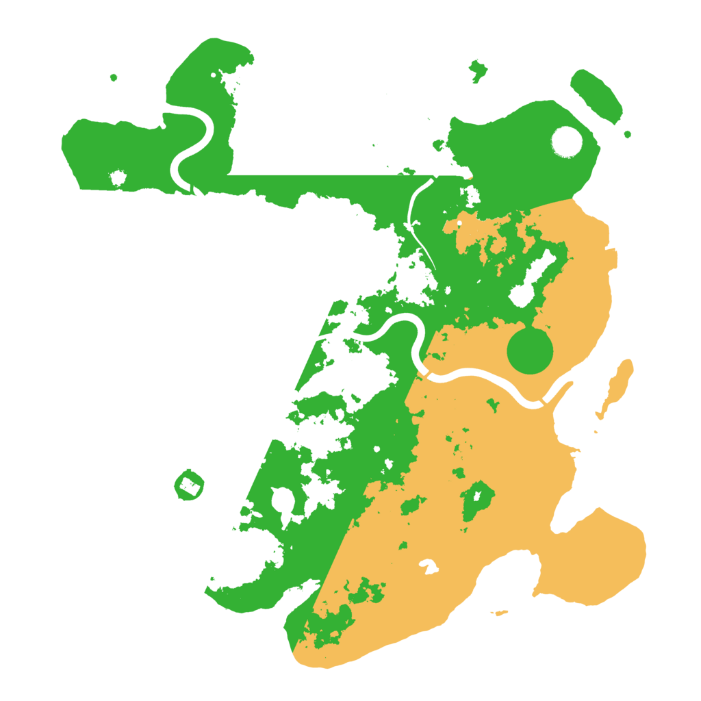 Biome Rust Map: Procedural Map, Size: 4000, Seed: 1161977340