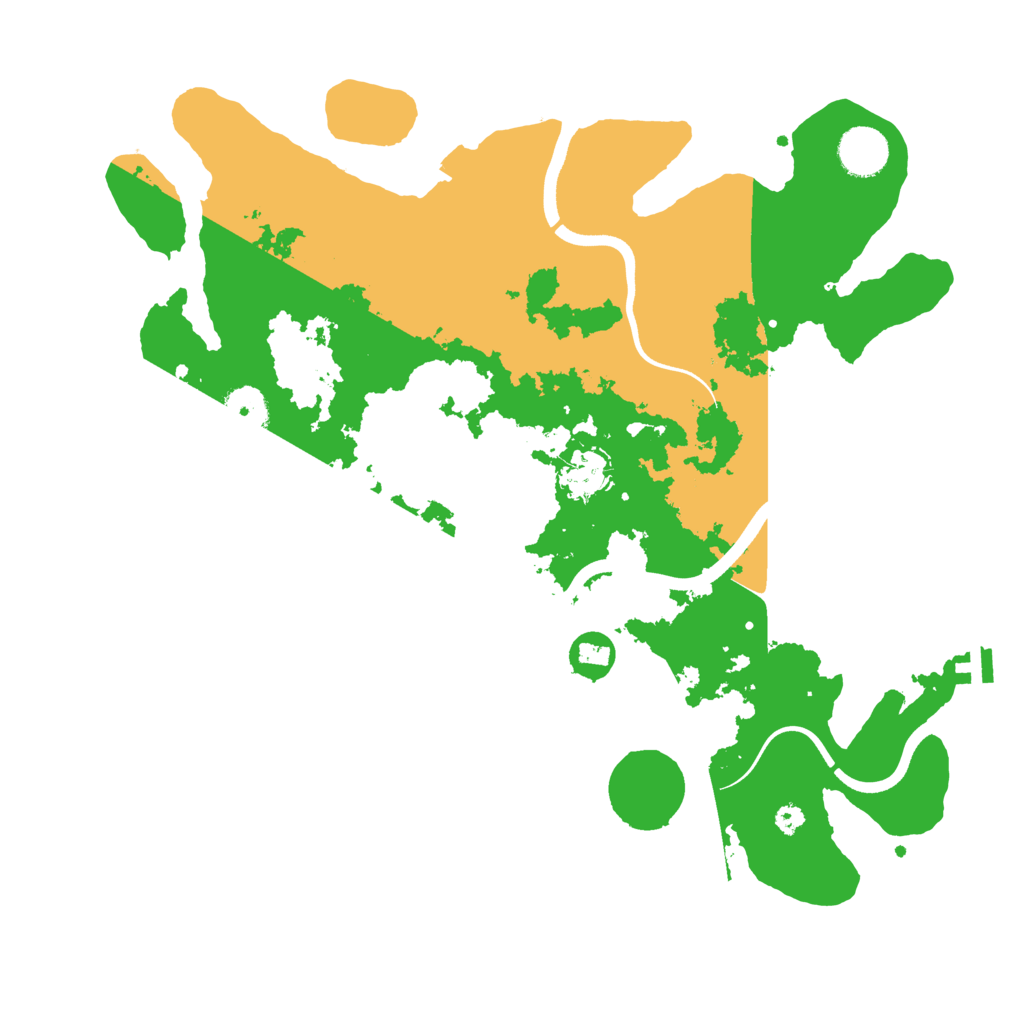 Biome Rust Map: Procedural Map, Size: 3600, Seed: 260316971