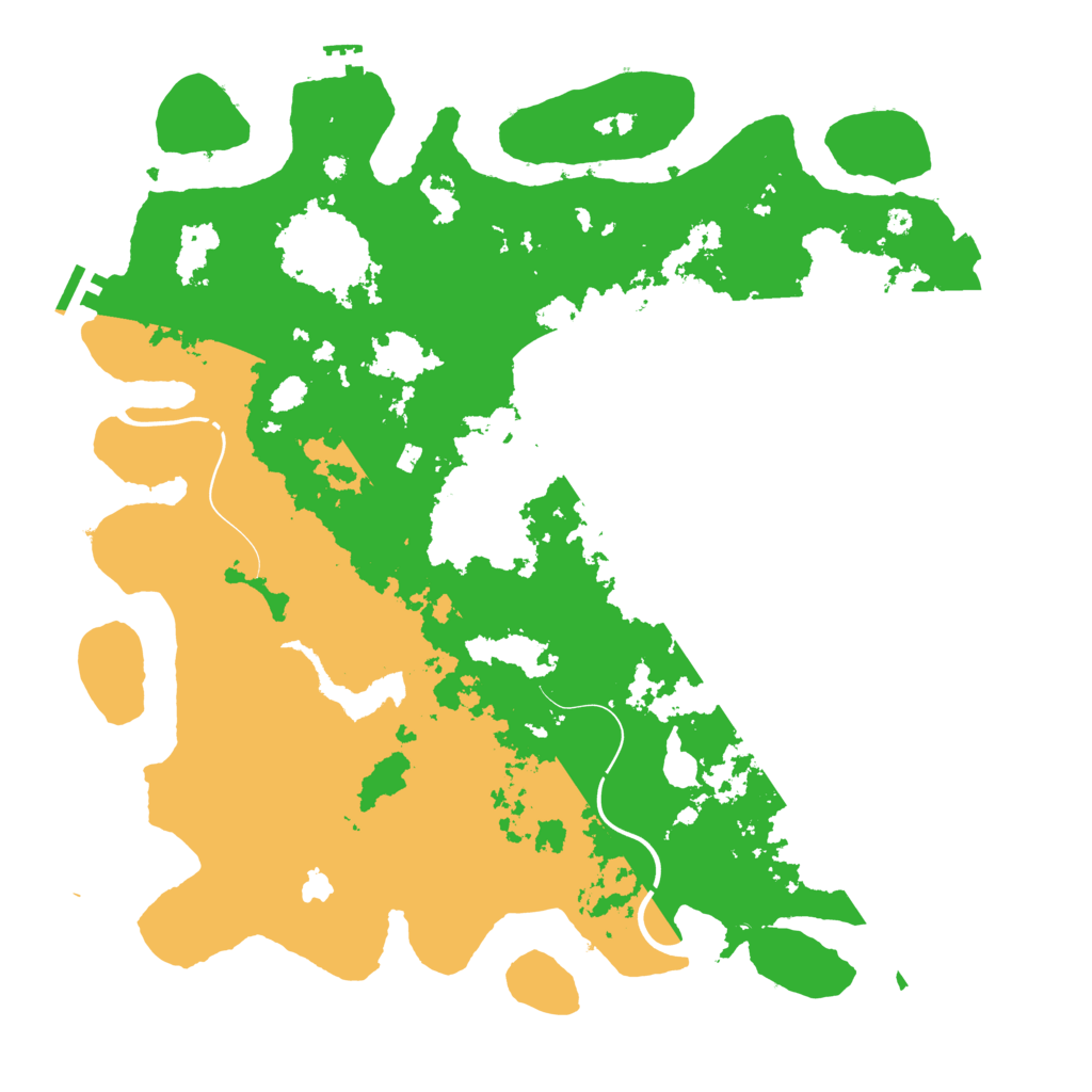 Biome Rust Map: Procedural Map, Size: 4250, Seed: 28622