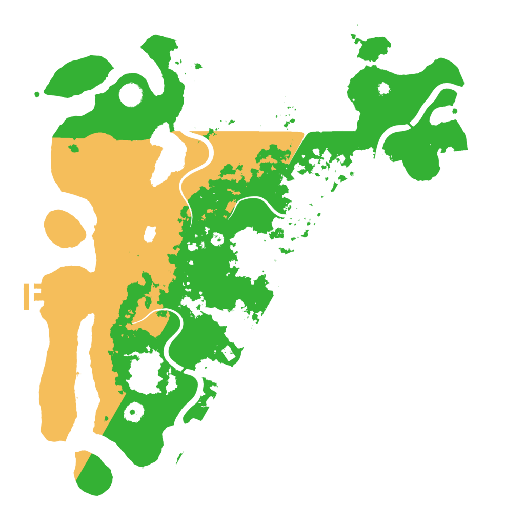 Biome Rust Map: Procedural Map, Size: 4000, Seed: 1995162334