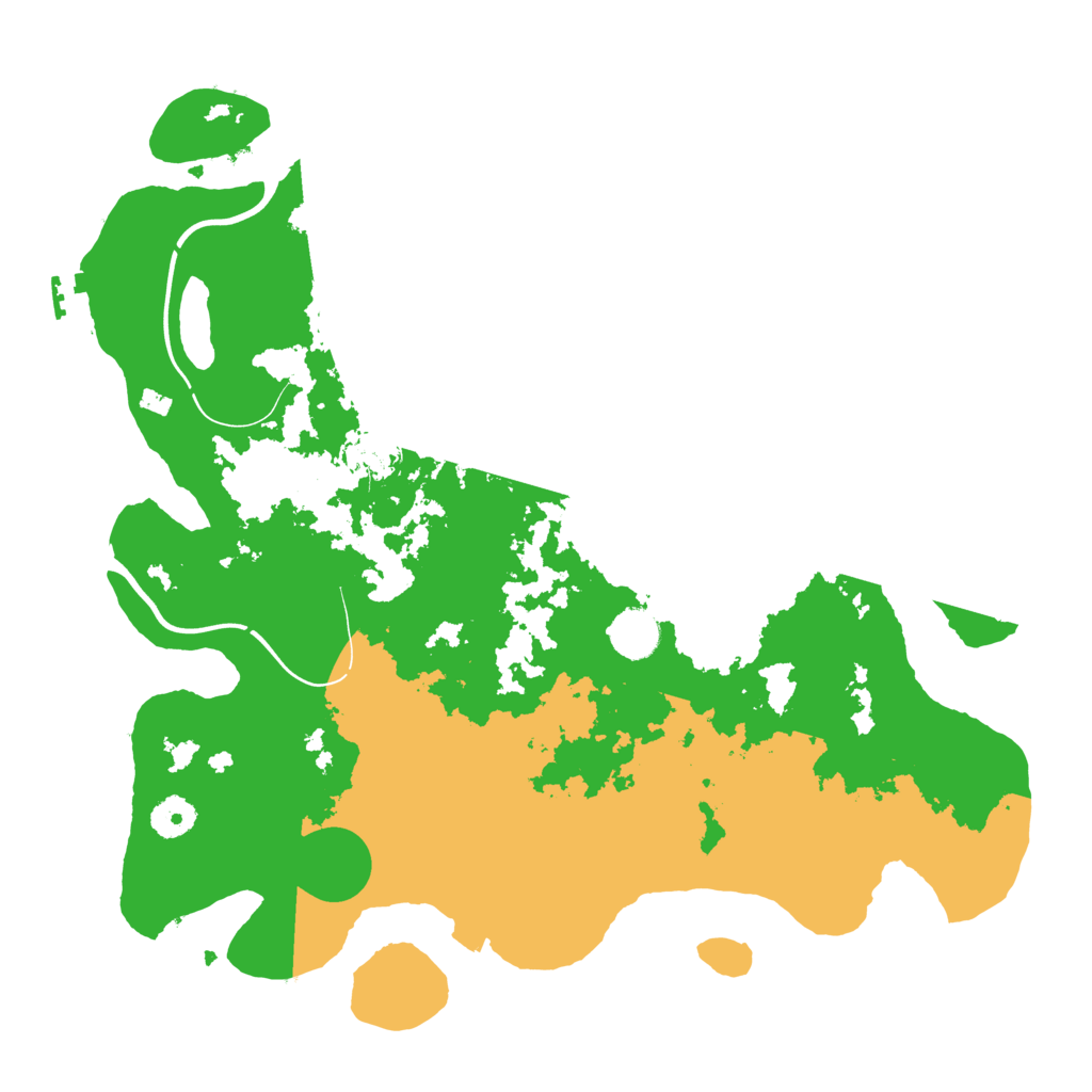 Biome Rust Map: Procedural Map, Size: 3850, Seed: 61809802