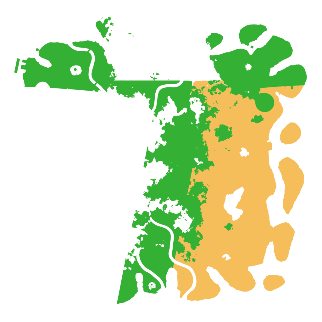Biome Rust Map: Procedural Map, Size: 4500, Seed: 31020247