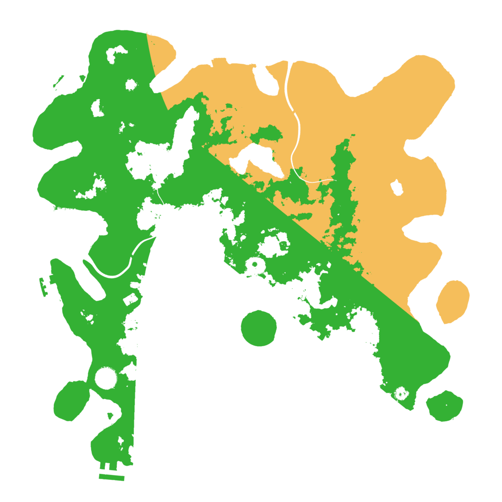 Biome Rust Map: Procedural Map, Size: 4000, Seed: 80454276