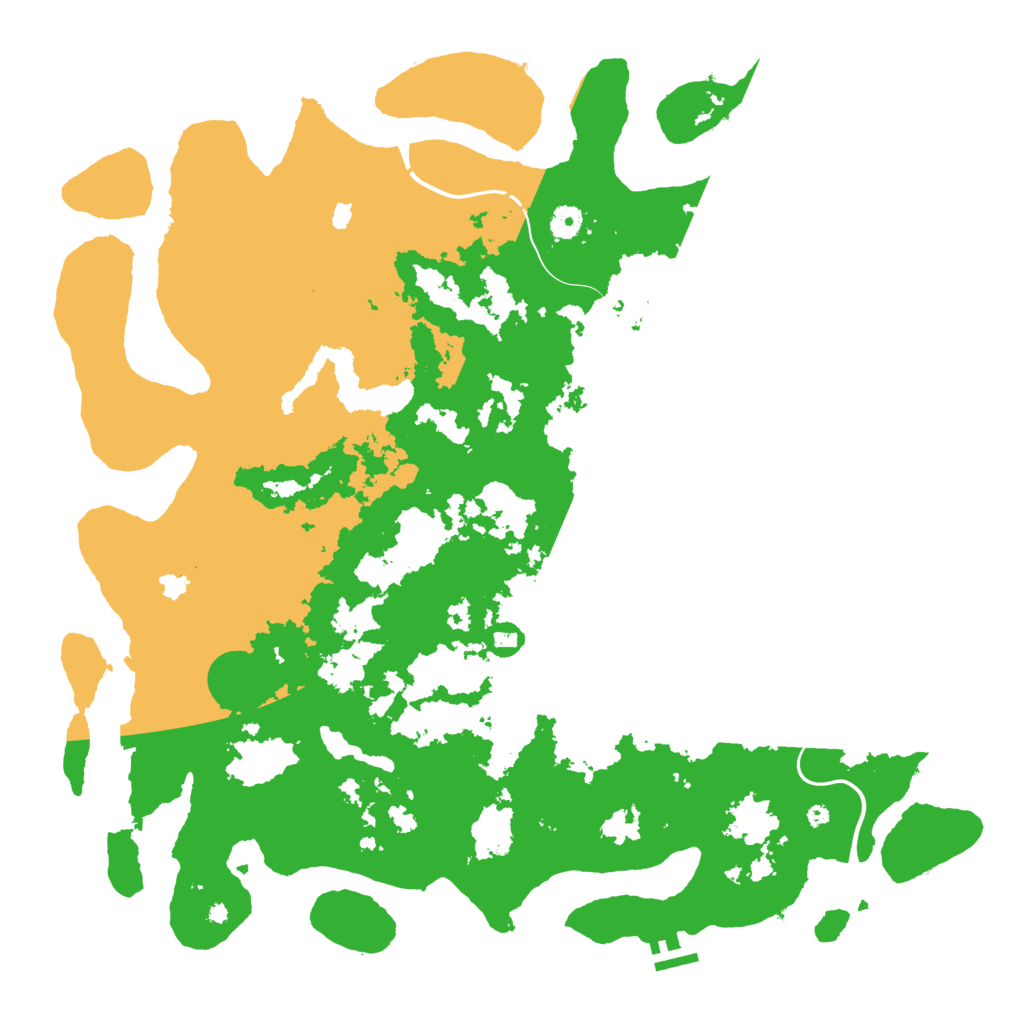 Biome Rust Map: Procedural Map, Size: 4700, Seed: 1876745952