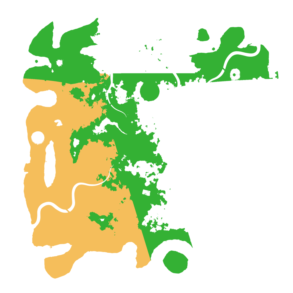 Biome Rust Map: Procedural Map, Size: 4000, Seed: 8498489