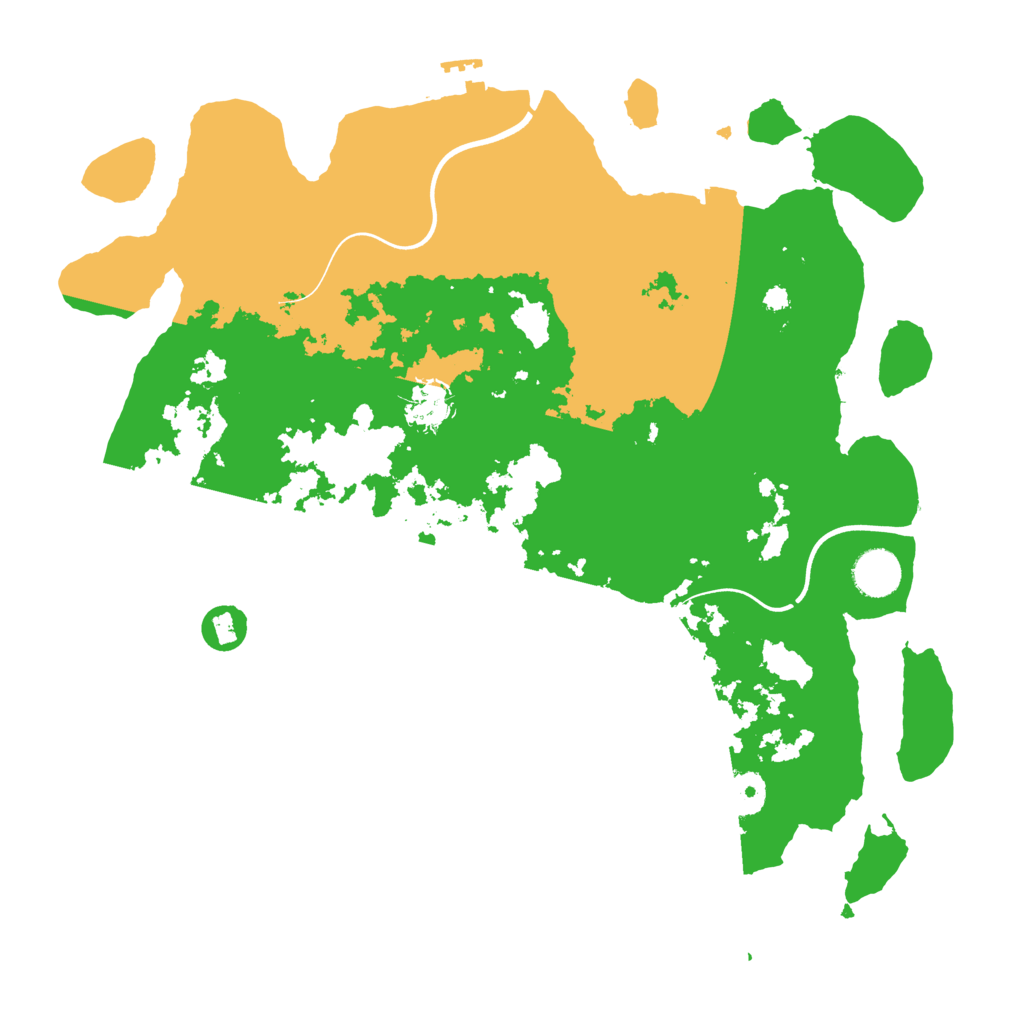 Biome Rust Map: Procedural Map, Size: 3750, Seed: 923564022