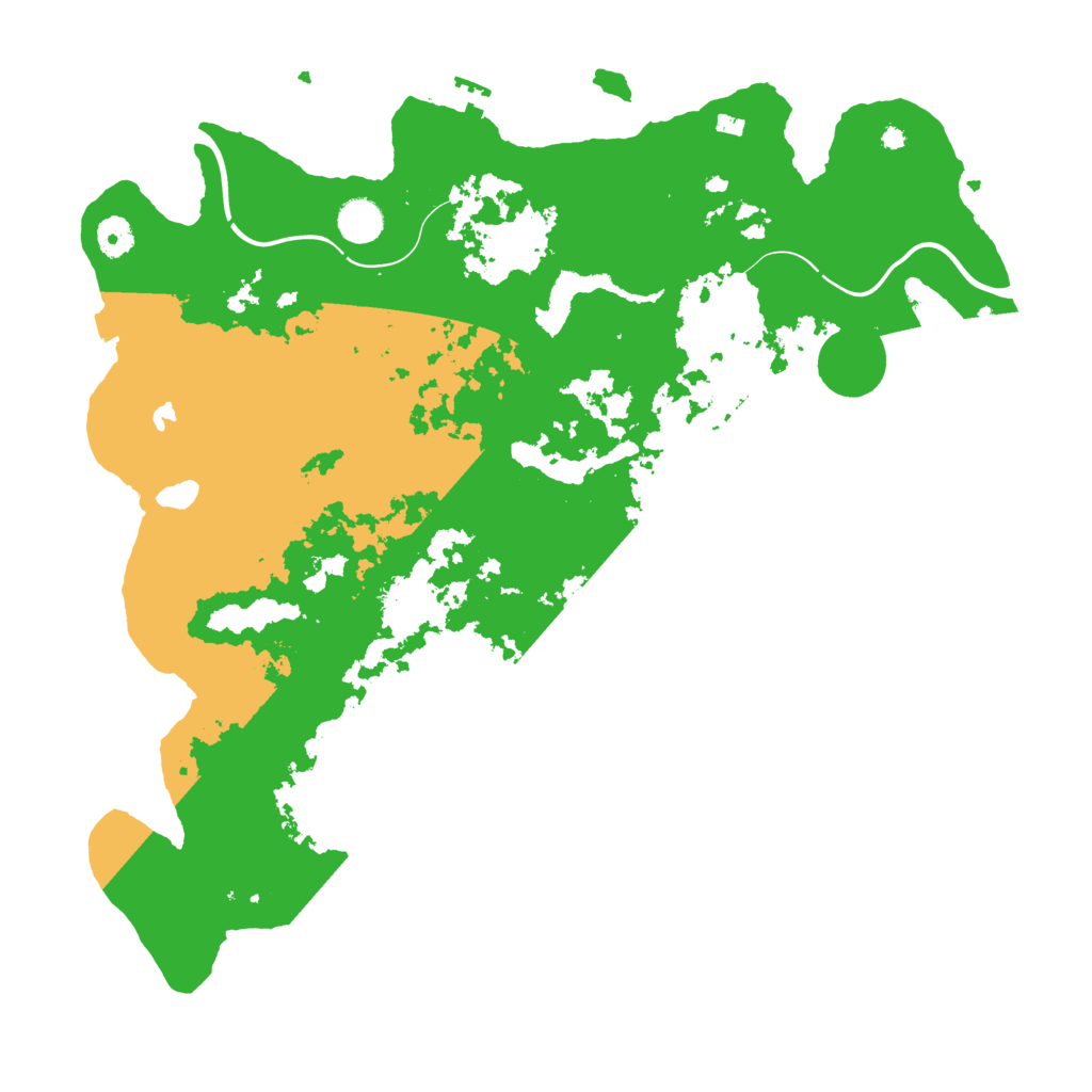 Biome Rust Map: Procedural Map, Size: 4250, Seed: 400099