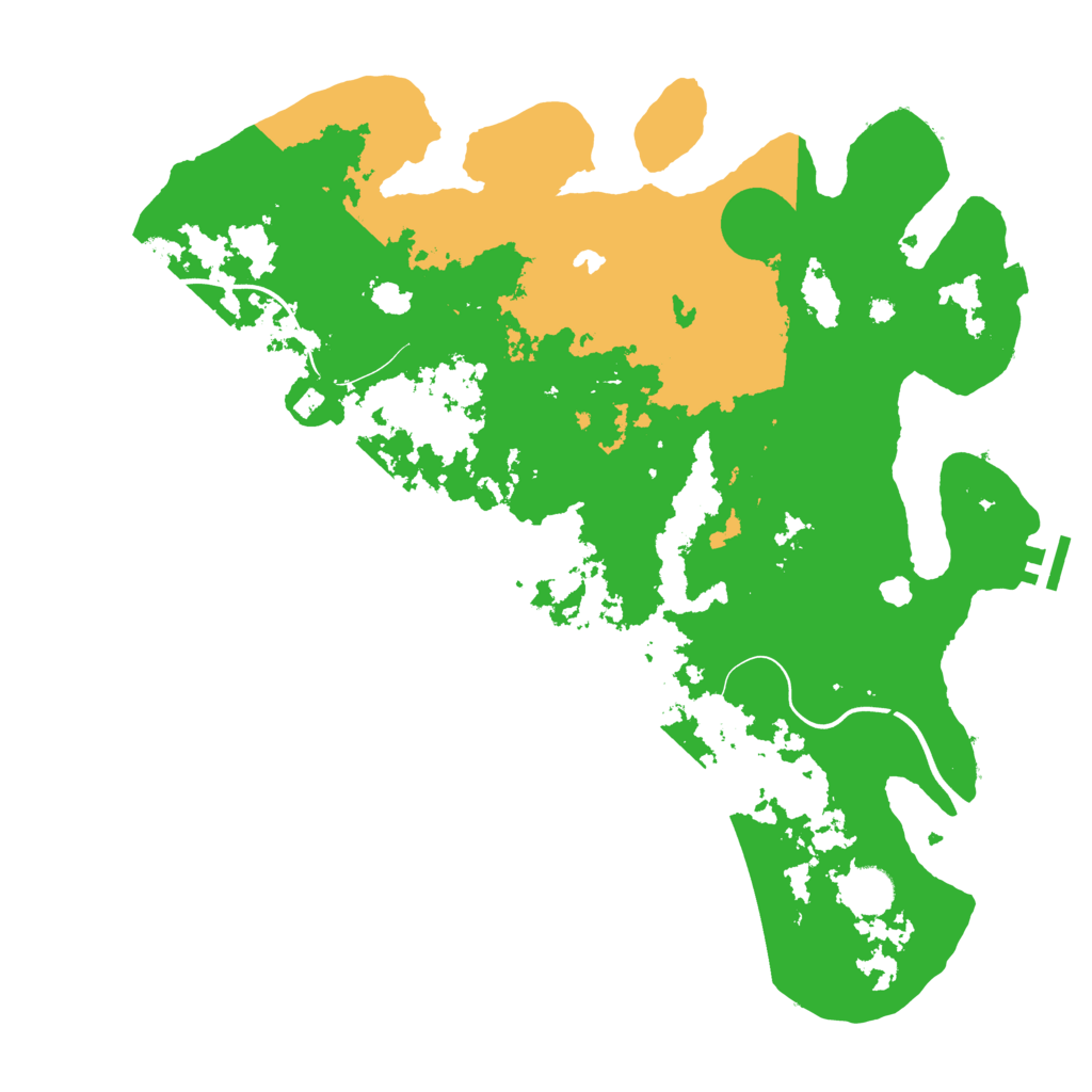 Biome Rust Map: Procedural Map, Size: 4000, Seed: 2143651228