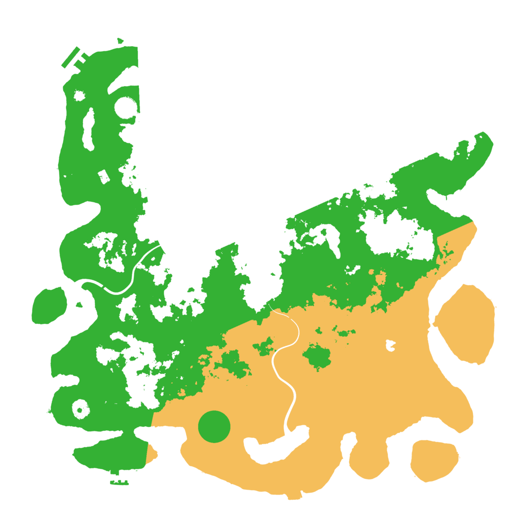 Biome Rust Map: Procedural Map, Size: 4250, Seed: 1992042563