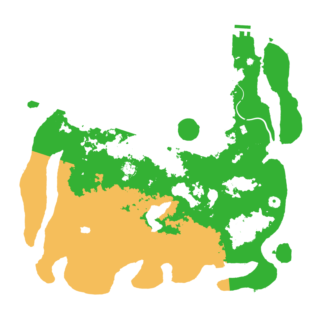 Biome Rust Map: Procedural Map, Size: 4000, Seed: 488291133