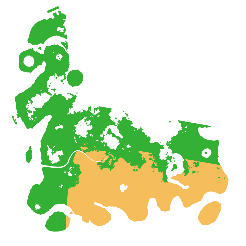 Biome Rust Map: Procedural Map, Size: 4000, Seed: 1495877795