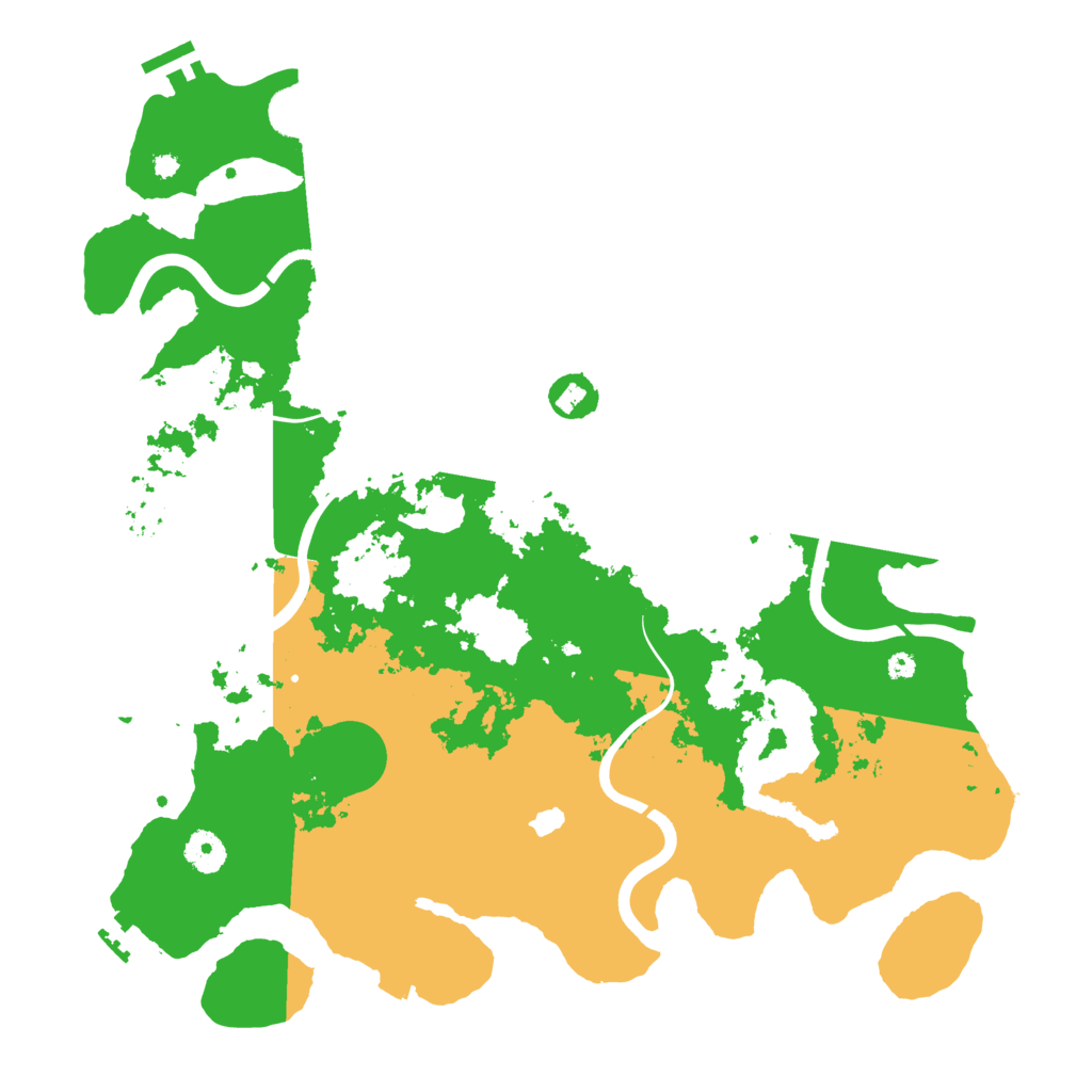 Biome Rust Map: Procedural Map, Size: 4000, Seed: 1495877795