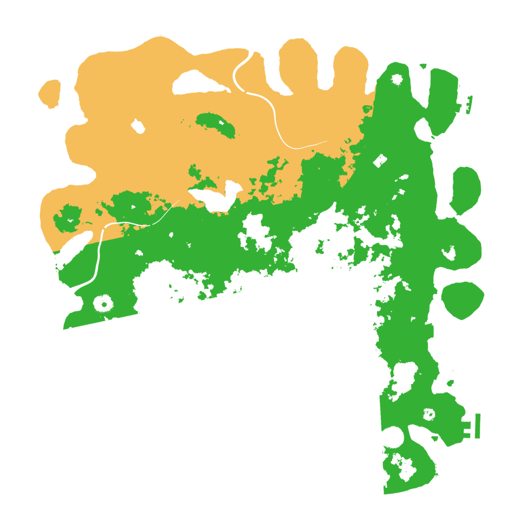 Biome Rust Map: Procedural Map, Size: 4250, Seed: 964585890