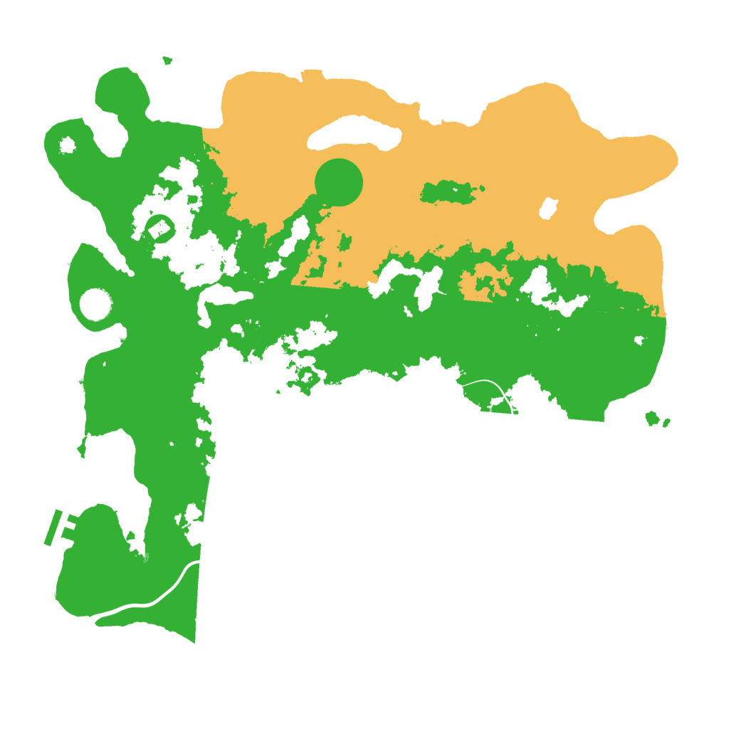 Biome Rust Map: Procedural Map, Size: 4000, Seed: 1134155092