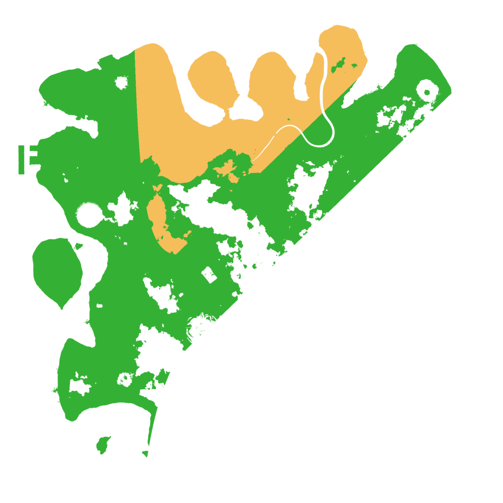 Biome Rust Map: Procedural Map, Size: 3500, Seed: 4647776