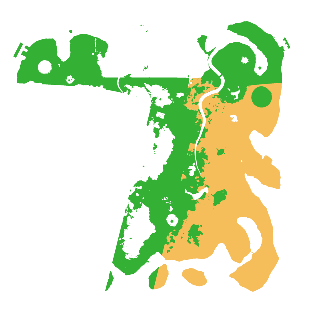 Biome Rust Map: Procedural Map, Size: 4000, Seed: 646073016