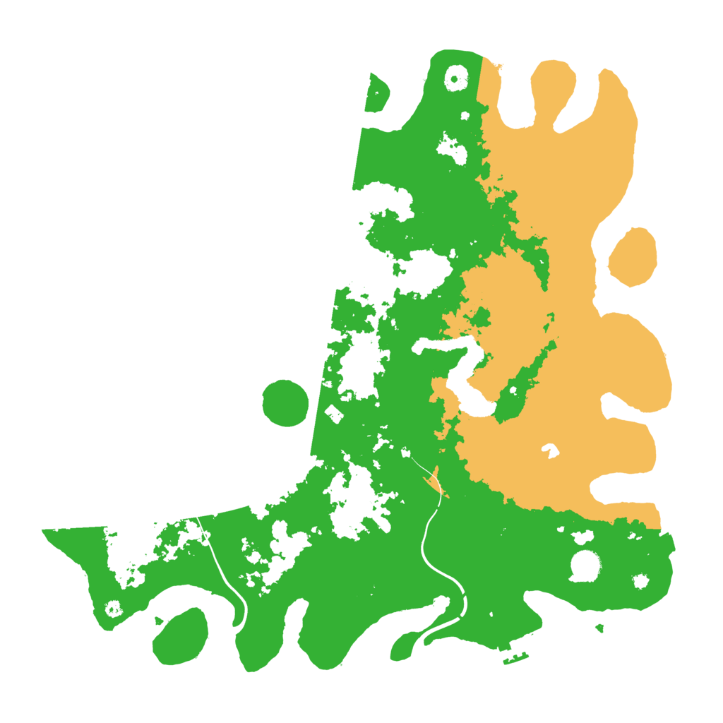 Biome Rust Map: Procedural Map, Size: 4250, Seed: 218894487