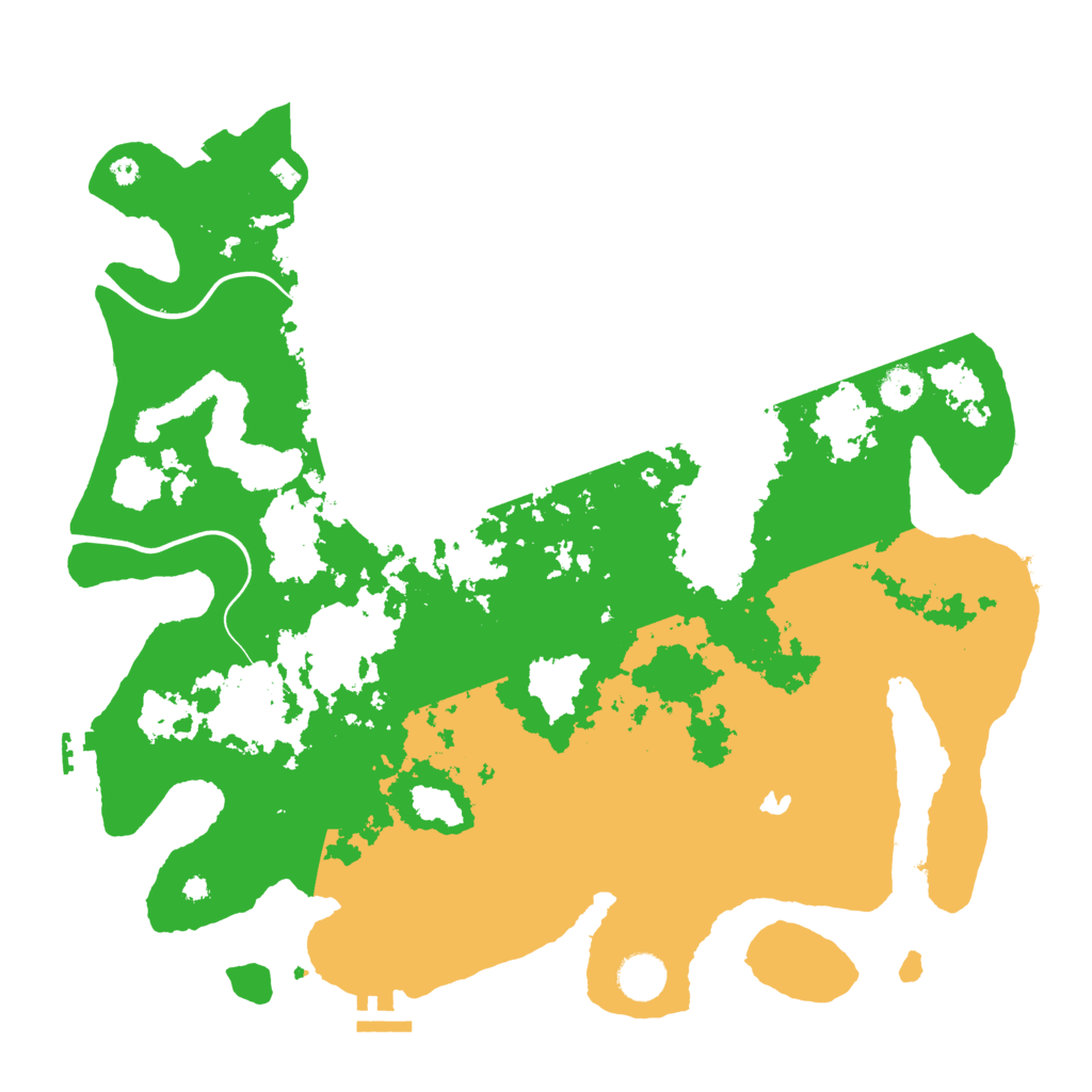 Biome Rust Map: Procedural Map, Size: 4000, Seed: 1149256344