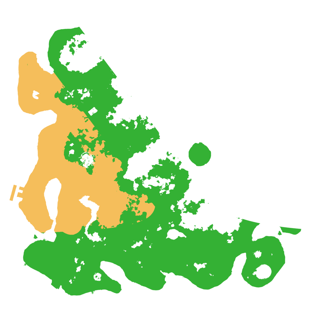 Biome Rust Map: Procedural Map, Size: 4000, Seed: 327928001