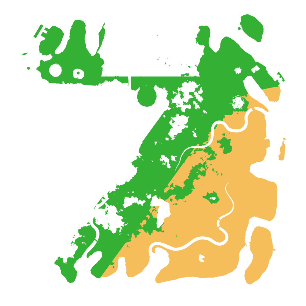 Biome Rust Map: Procedural Map, Size: 4250, Seed: 651948758