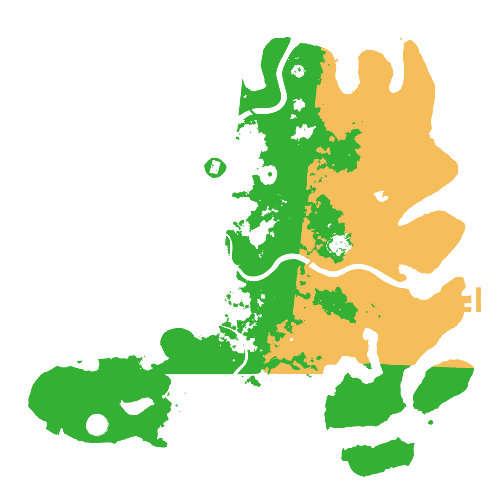 Biome Rust Map: Procedural Map, Size: 4000, Seed: 1125731426