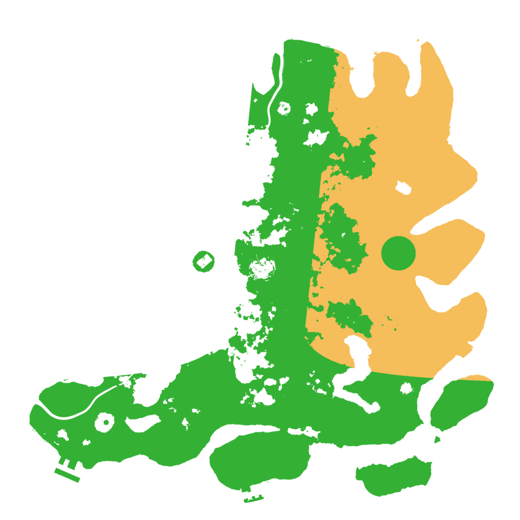 Biome Rust Map: Procedural Map, Size: 4000, Seed: 1125731426