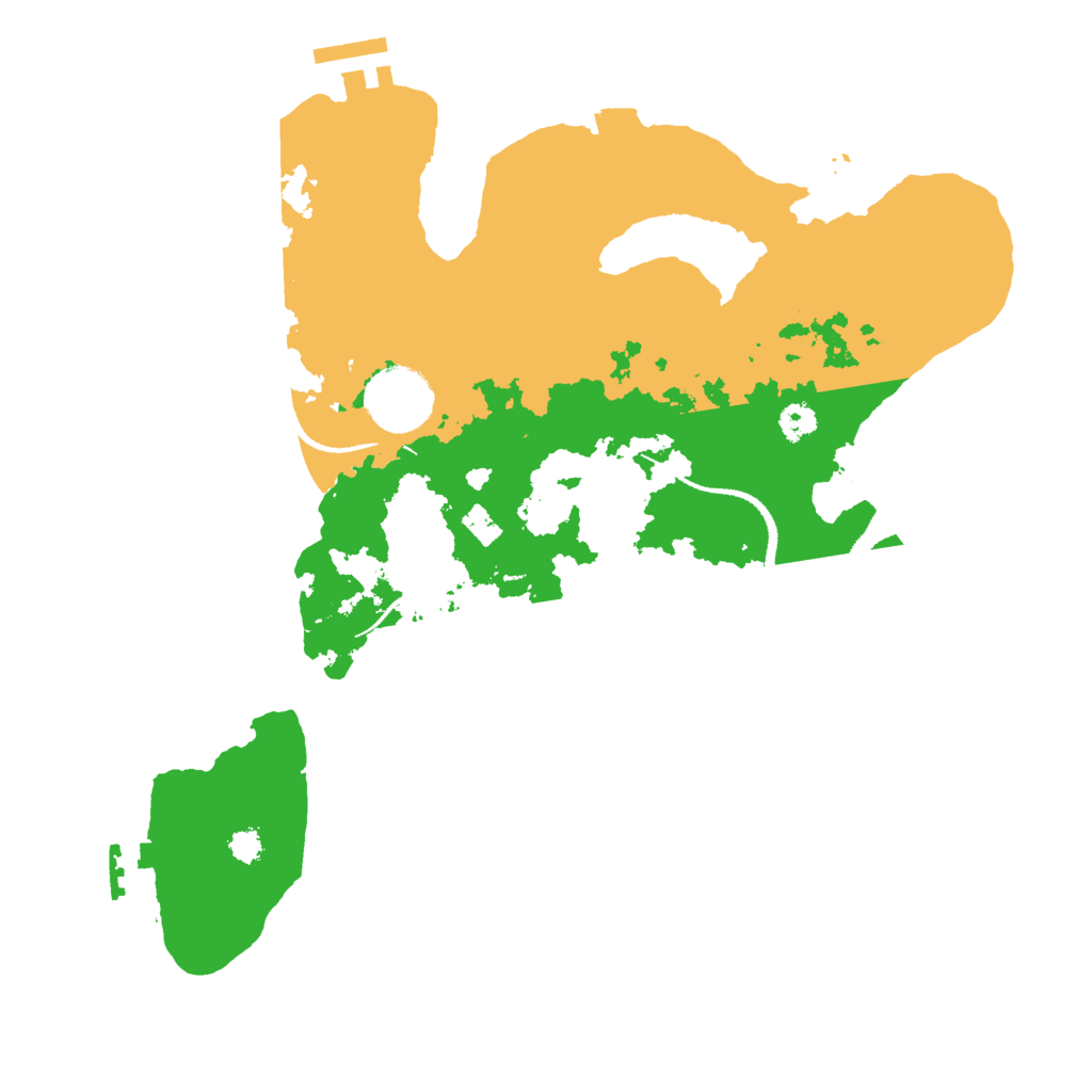 Biome Rust Map: Procedural Map, Size: 3000, Seed: 1213142069
