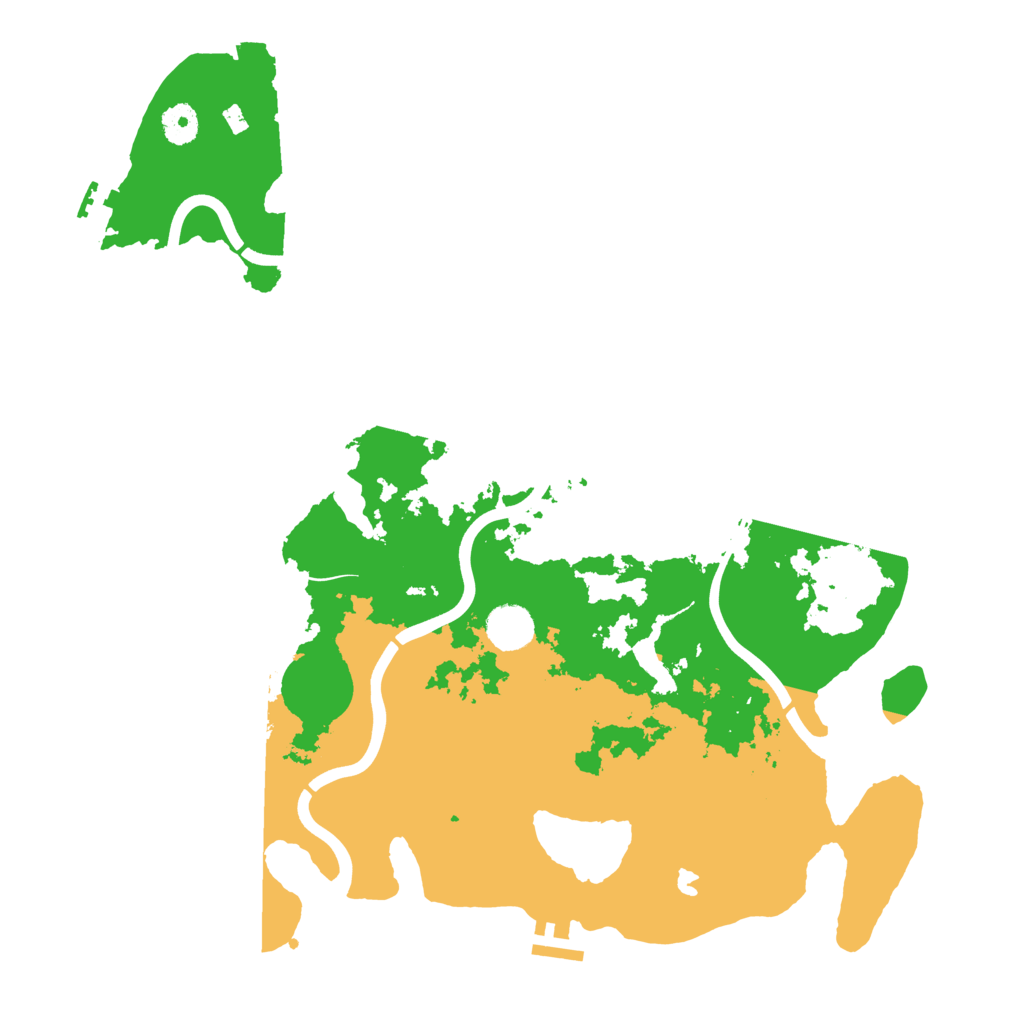 Biome Rust Map: Procedural Map, Size: 4000, Seed: 208168713