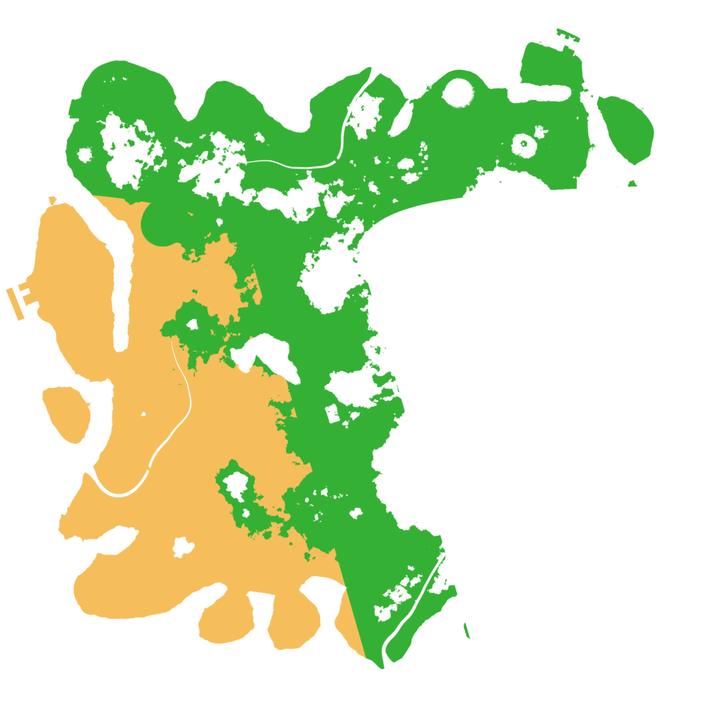 Biome Rust Map: Procedural Map, Size: 4250, Seed: 1800147831