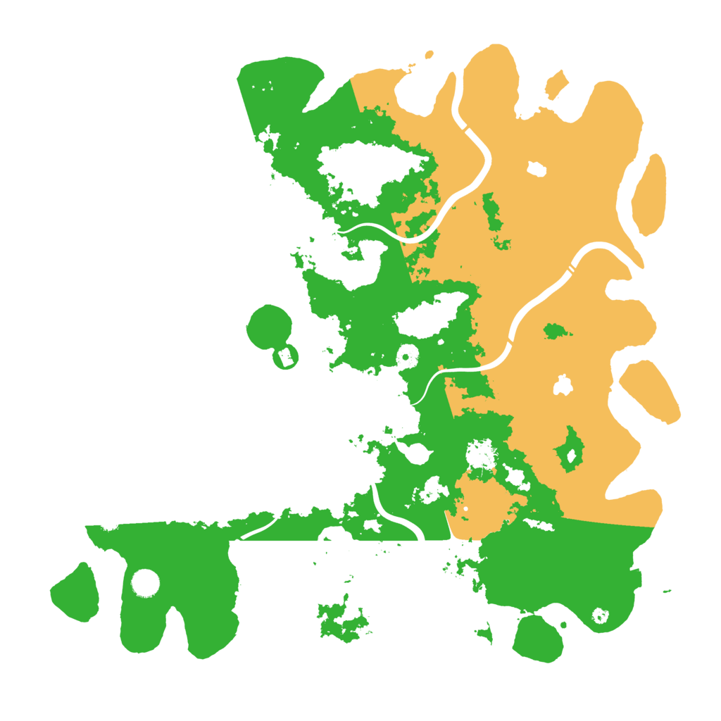 Biome Rust Map: Procedural Map, Size: 4500, Seed: 1479321602
