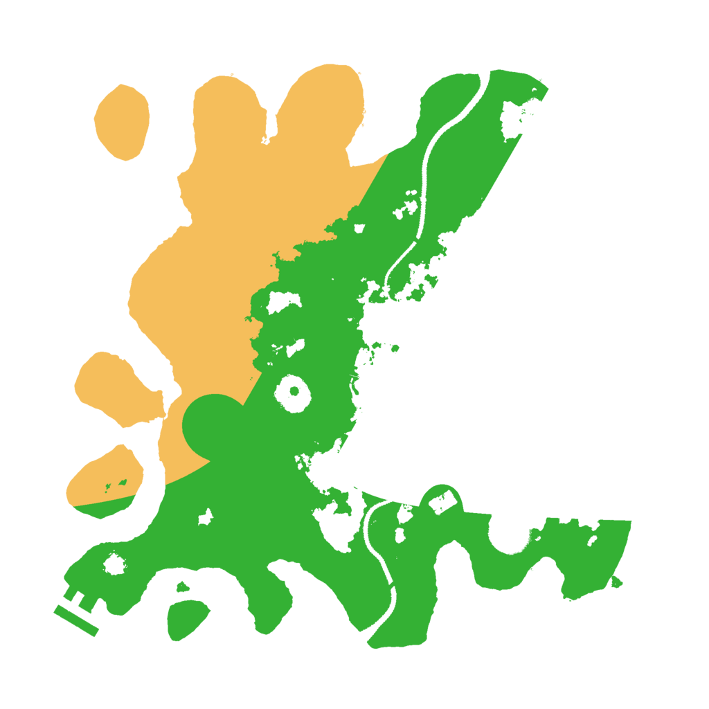 Biome Rust Map: Procedural Map, Size: 3000, Seed: 441197659