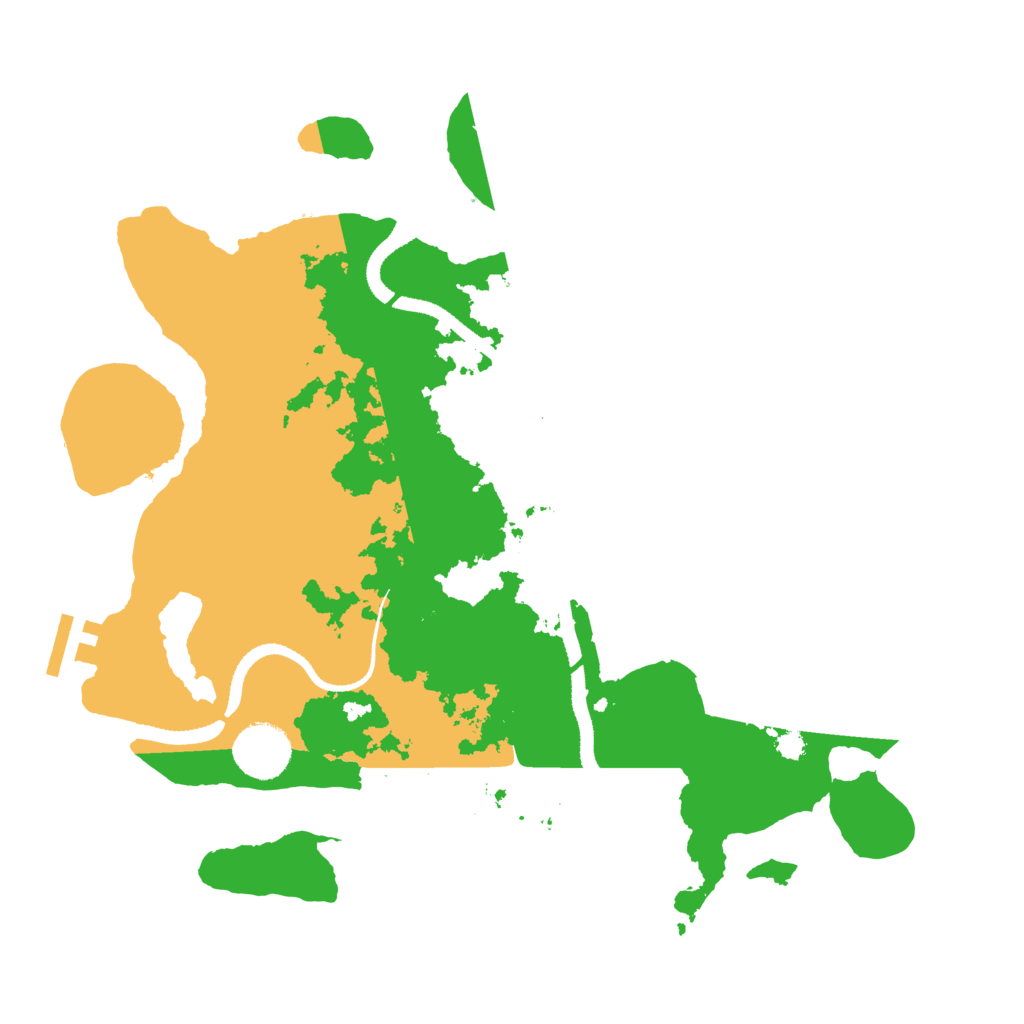 Biome Rust Map: Procedural Map, Size: 3300, Seed: 1523960552