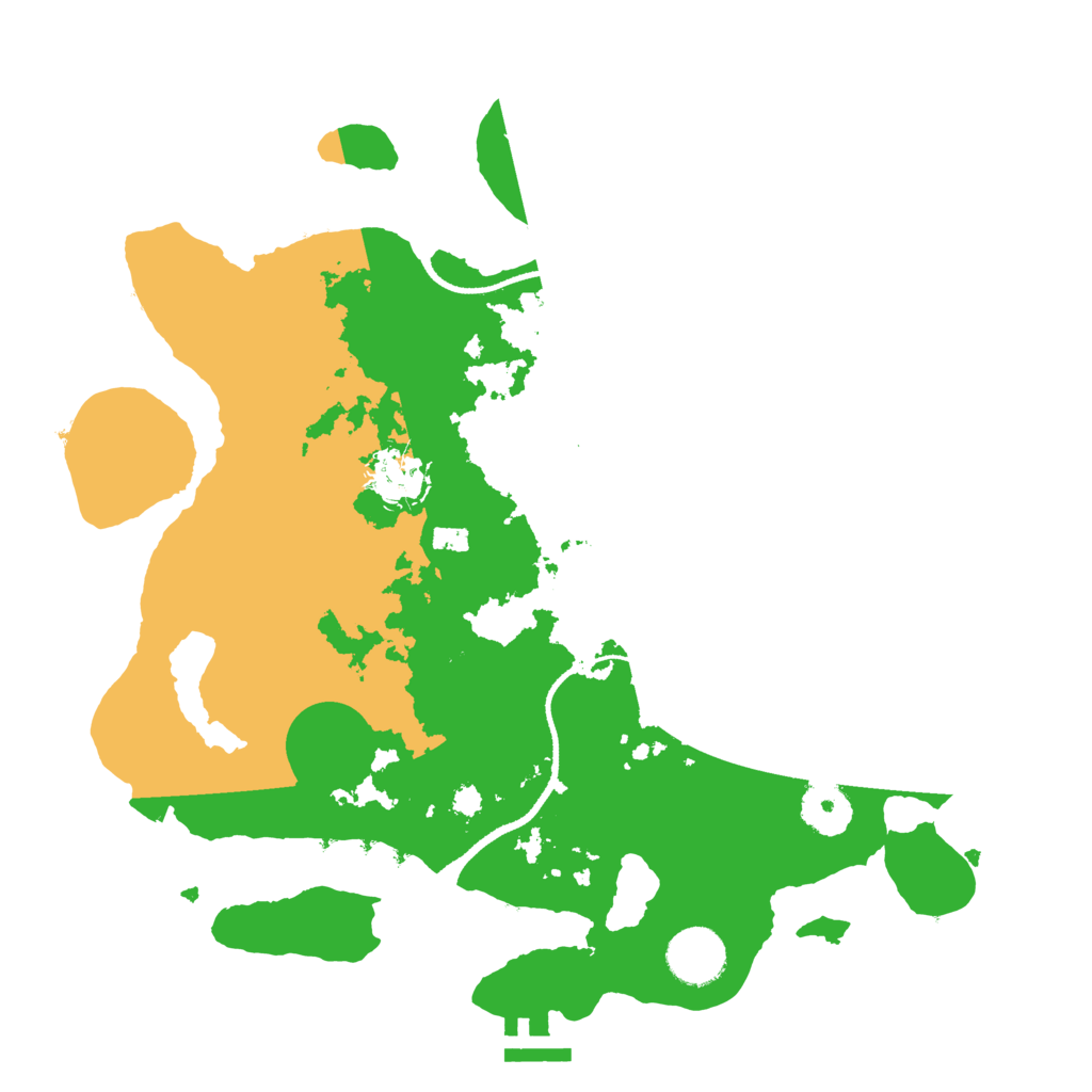 Biome Rust Map: Procedural Map, Size: 3300, Seed: 1523960552