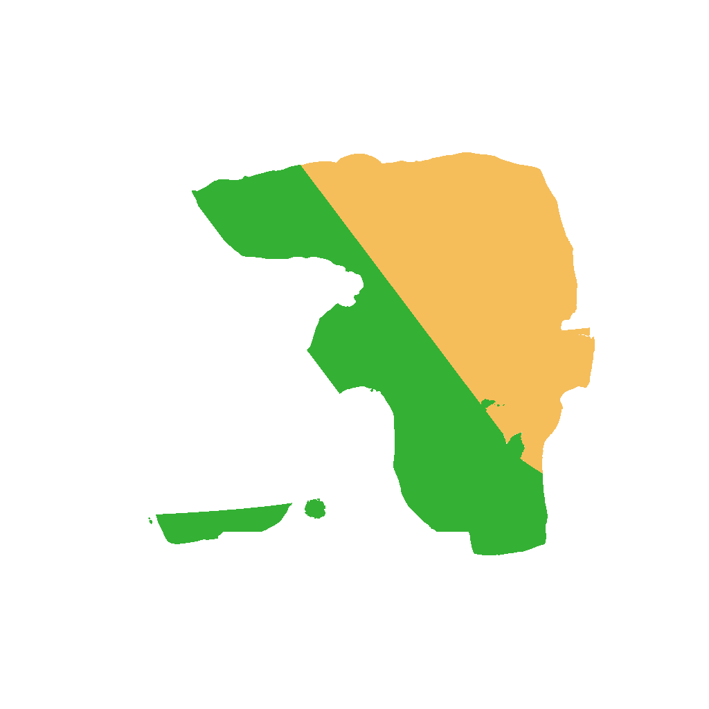 Biome Rust Map: Procedural Map, Size: 1400, Seed: 488736128