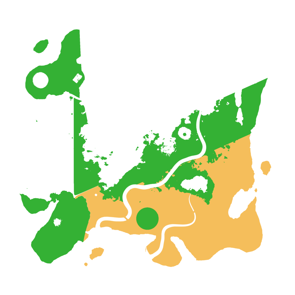 Biome Rust Map: Procedural Map, Size: 3500, Seed: 1635288702