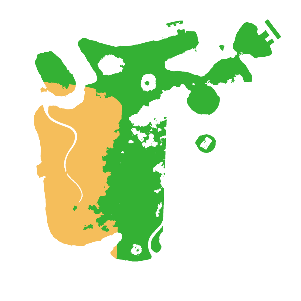 Biome Rust Map: Procedural Map, Size: 2750, Seed: 78634674