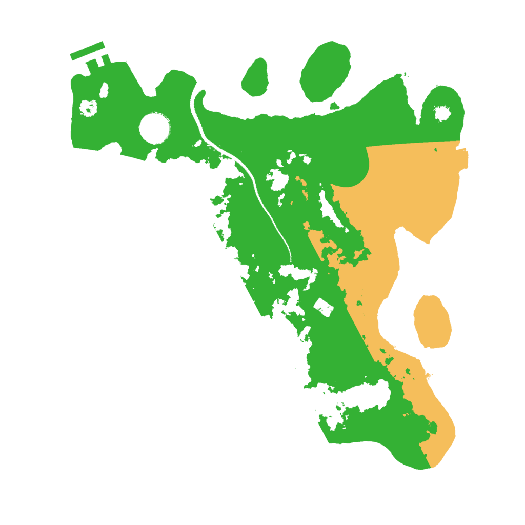 Biome Rust Map: Procedural Map, Size: 3000, Seed: 1811954348