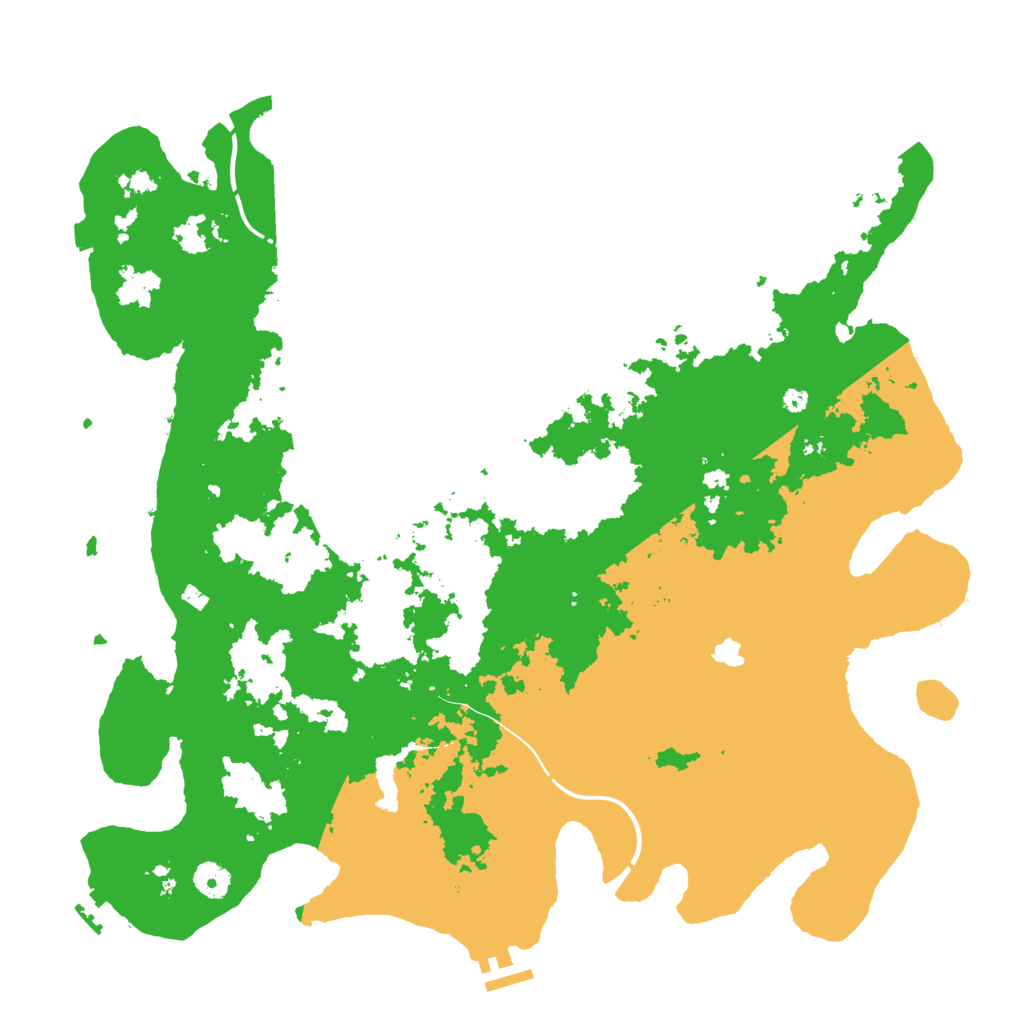 Biome Rust Map: Procedural Map, Size: 4250, Seed: 1504346747