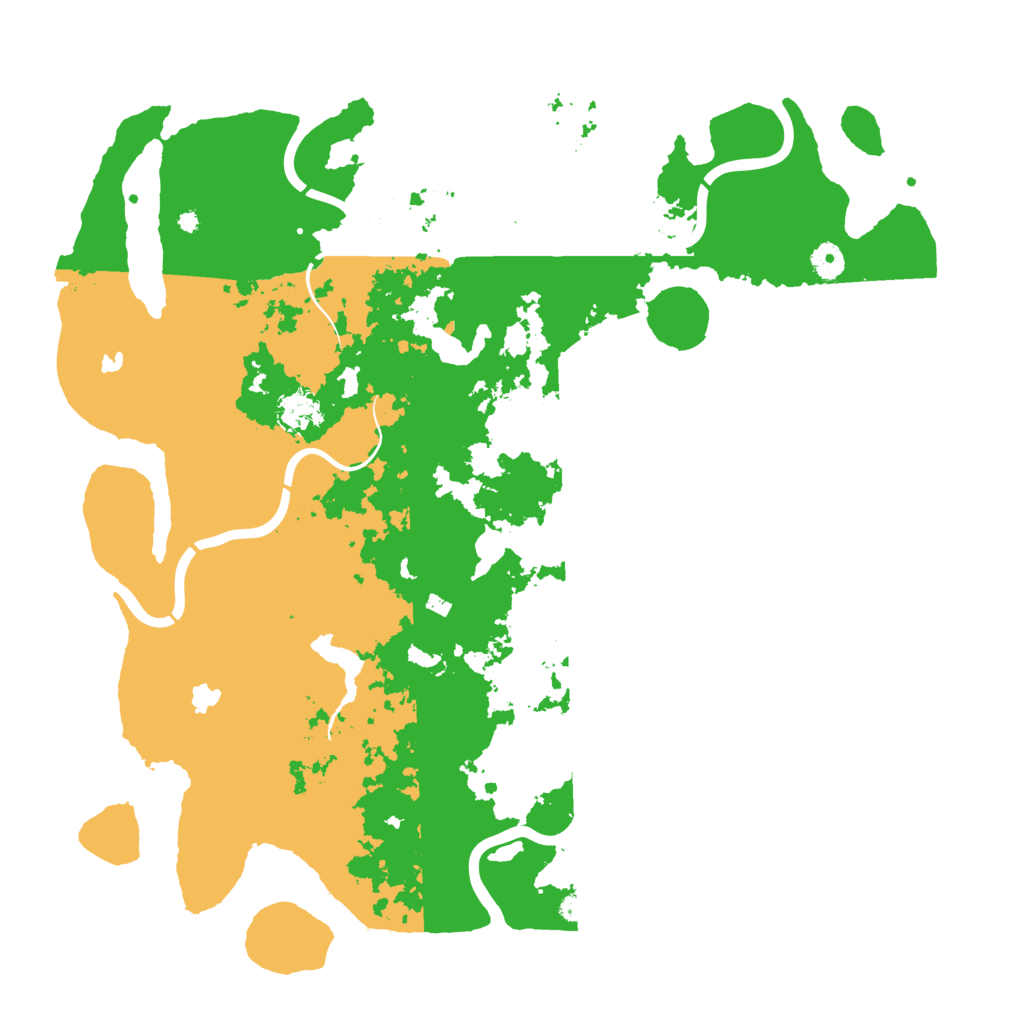 Biome Rust Map: Procedural Map, Size: 4500, Seed: 1122951888