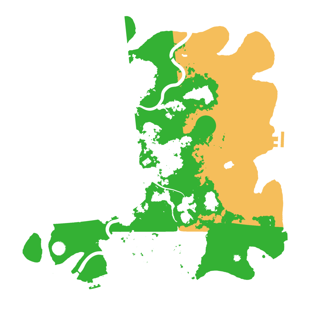 Biome Rust Map: Procedural Map, Size: 4000, Seed: 98041573