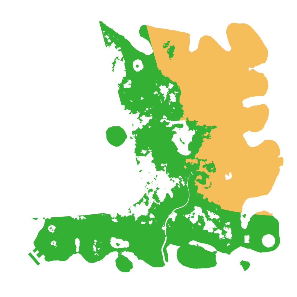 Biome Rust Map: Procedural Map, Size: 4000, Seed: 4873165