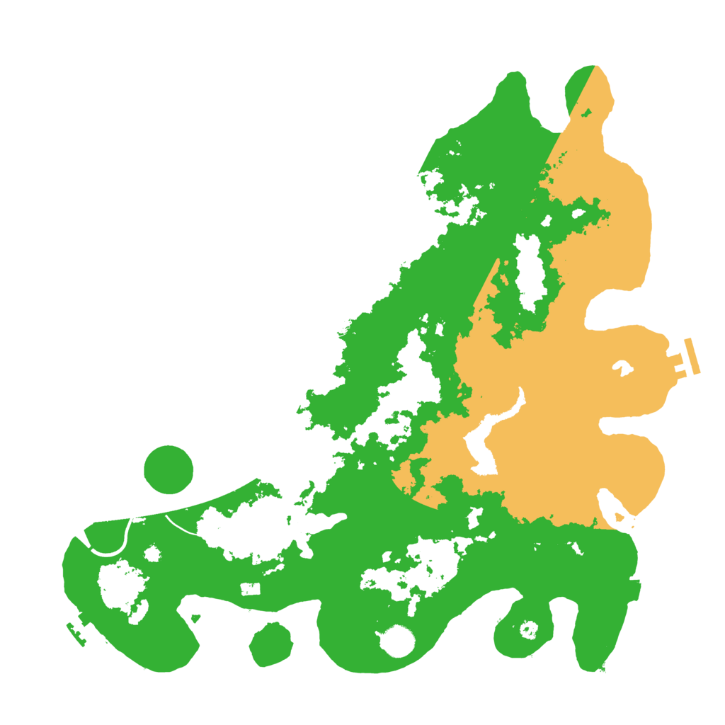 Biome Rust Map: Procedural Map, Size: 4000, Seed: 696253263