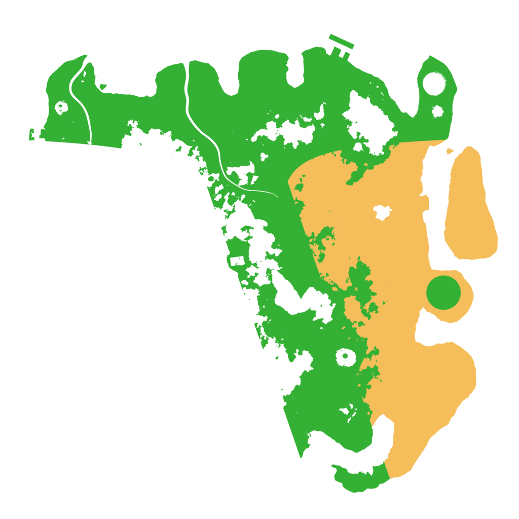 Biome Rust Map: Procedural Map, Size: 4000, Seed: 1693156231