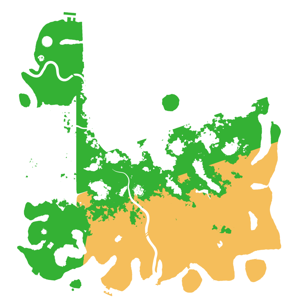 Biome Rust Map: Procedural Map, Size: 5000, Seed: 1471381597