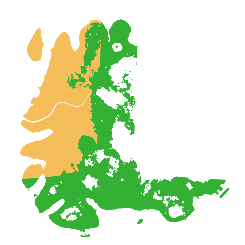 Biome Rust Map: Procedural Map, Size: 3850, Seed: 68330211