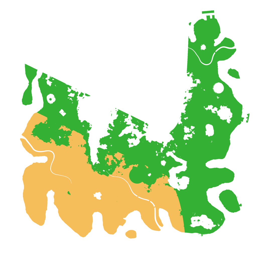 Biome Rust Map: Procedural Map, Size: 4250, Seed: 272298557